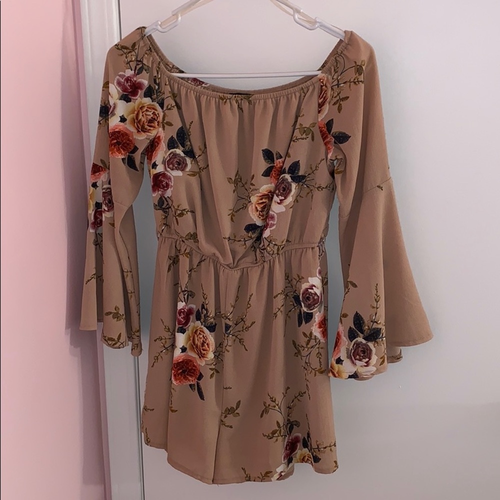 Adorable floral romper